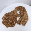 氣質百搭碎花褶皺圍巾：圖片 2